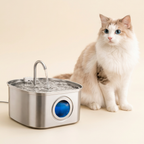 Stainless Steel Cat Water Fountain 3.2L | Sipkitty